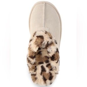 FIRM Joyspun Cushioned Clog Slippers Cheetah